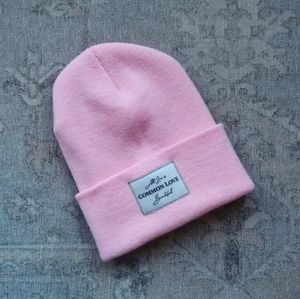 Pink Beanie by "Common Love"